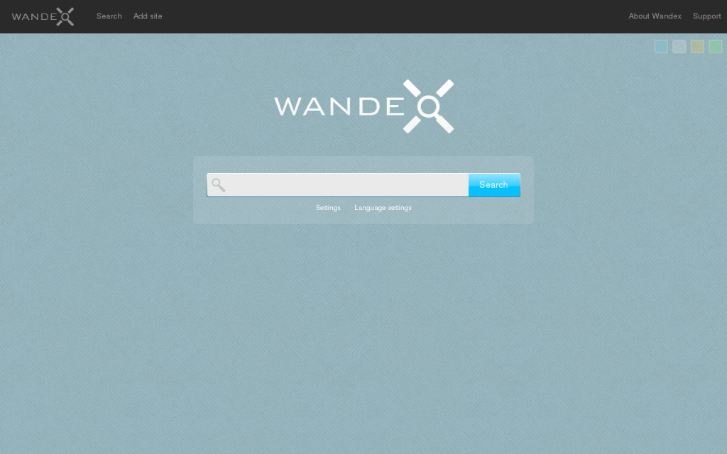 Wandex primer motor de búsqueda